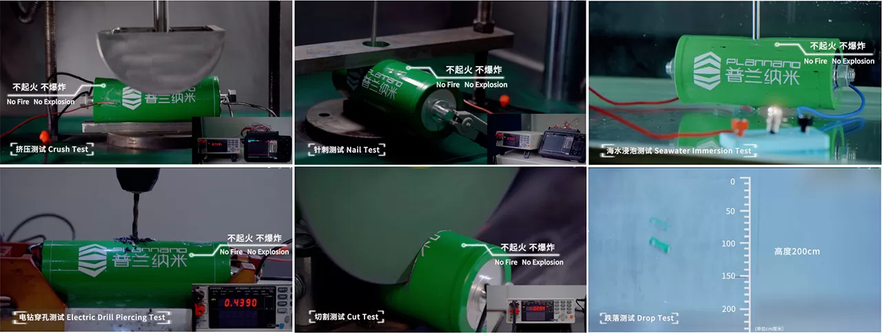 Plannano 60100 2.4V 20Ah LTO Battery Cell
