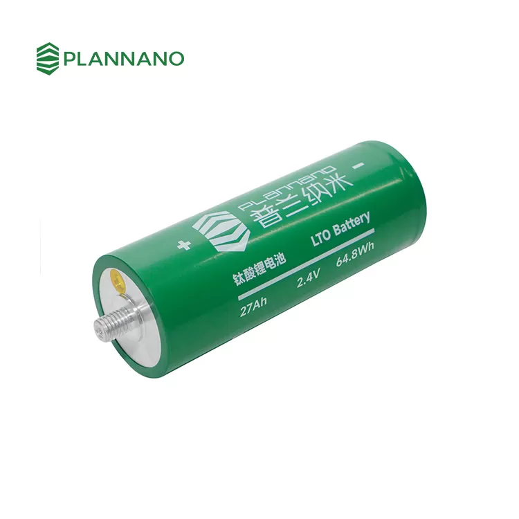 Plannano 60138 2.4V 27Ah LTO Battery Cell