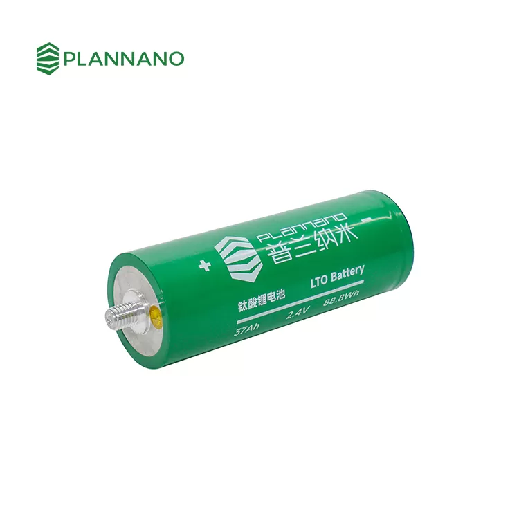 Plannano 60165 2.4V 37Ah LTO Battery Cell