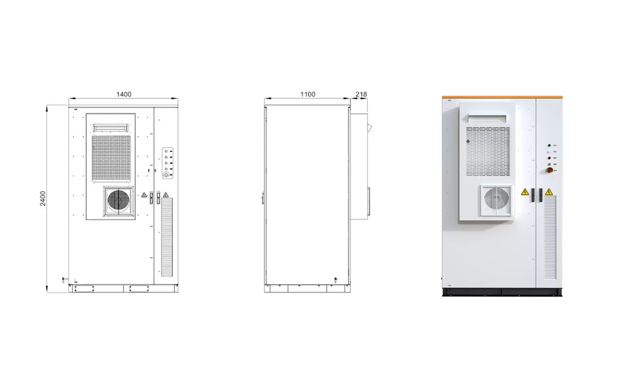 100KW 215Kwh Air Cooling Industrial and Commercial Energy Storage System