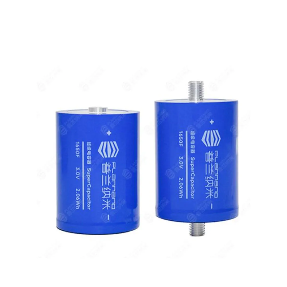 Plannano 3.0V 1650F Supercapacitor Cell Ultracapacitor For AIDC