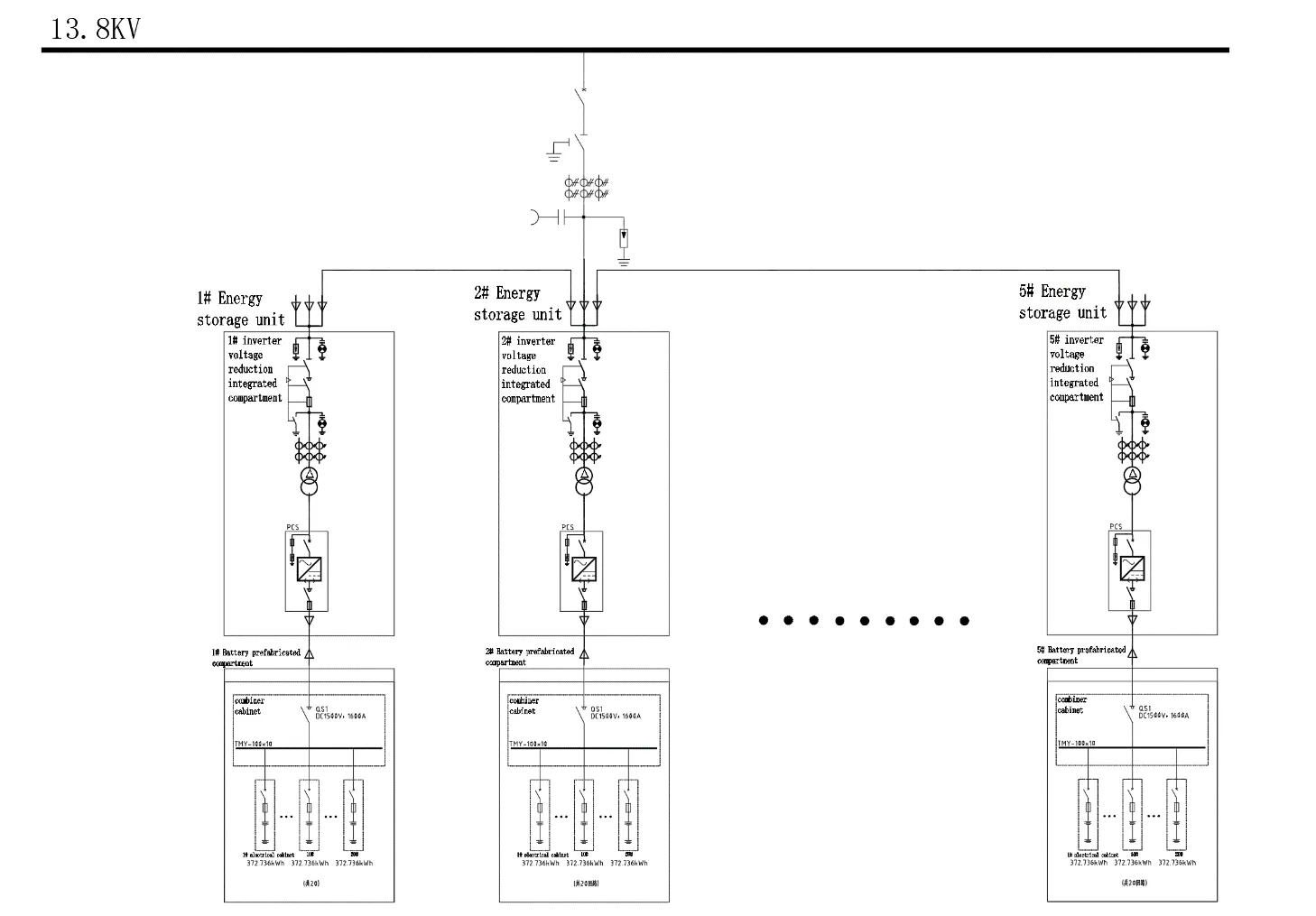 8MW/37.2MWh LFP  energy storage system Project proposal